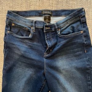 Nanette Lepore Jeans, High Rise Skinny, size 12